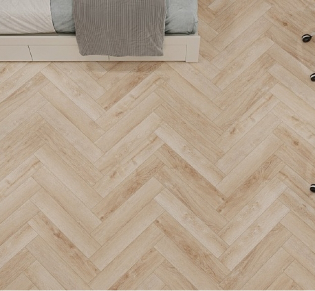 LVT плитка Cronafloor Herringbone Дуб Дижон H LVT 010