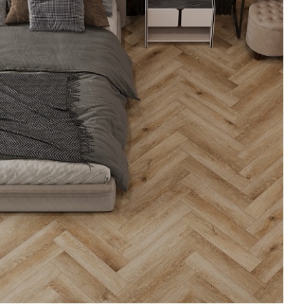 LVT плитка Cronafloor Herringbone Дуб Монпелье H LVT 004 LVT плитка Cronafloor Herringbone Дуб Монпелье H LVT 004