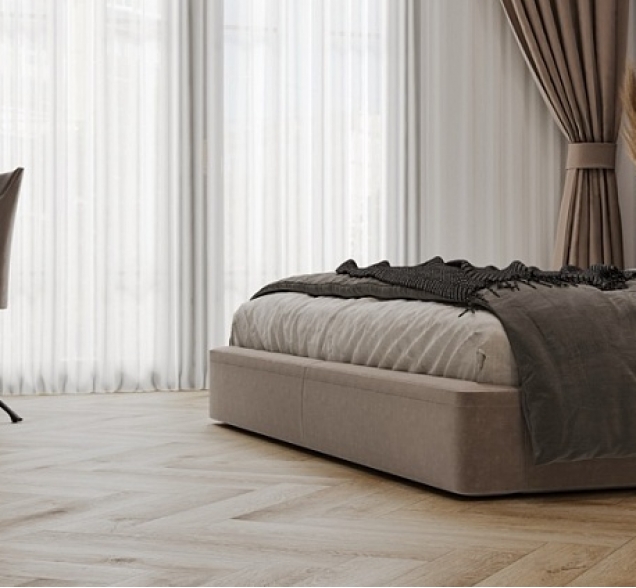 LVT плитка Cronafloor Herringbone Дуб Монпелье H LVT 004
