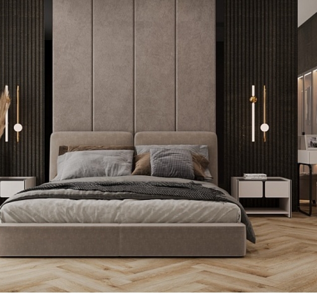 LVT плитка Cronafloor Herringbone Дуб Монпелье H LVT 004