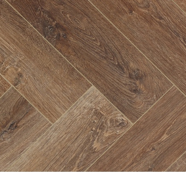 LVT плитка Cronafloor Herringbone Дуб Тулуза H LVT 001