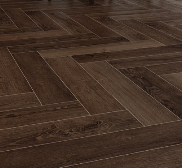 LVT плитка Cronafloor Herringbone Дуб Тулуза H LVT 001