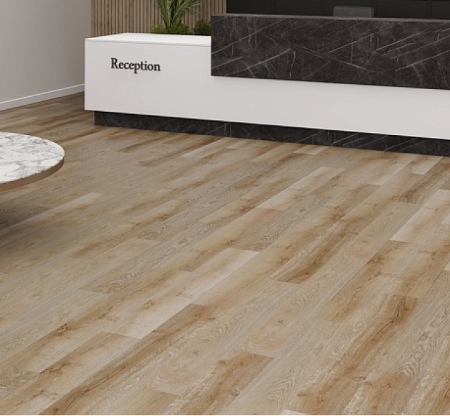 LVT плитка Cronafloor Nano Дуб Светлый N LVT 007