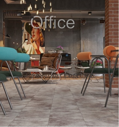 LVT плитка Cronafloor Stone Торнадо Дымчатый S LVT 004 LVT плитка Cronafloor Stone Торнадо Дымчатый S LVT 004