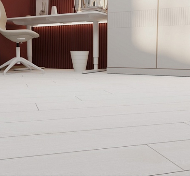 LVT плитка Cronafloor Wood Дуб Беленый W LVT 006