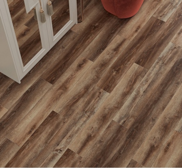 LVT плитка Cronafloor Wood Дуб Охрид W LVT 019