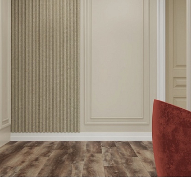 LVT плитка Cronafloor Wood Дуб Охрид W LVT 019