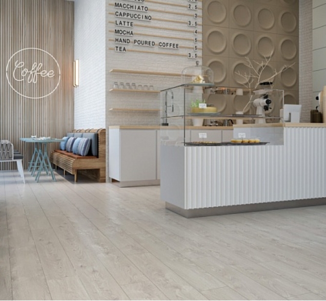 LVT плитка Cronafloor Wood Дуб Осло W LVT 018