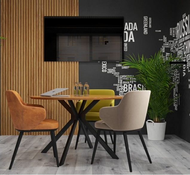 LVT плитка Cronafloor Wood Дуб Серый W LVT 010