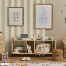 Реечная панель Wood-Lab Lengo Бежевый рустик 