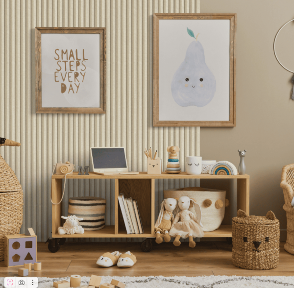 Реечная панель Wood-Lab Lengo Бежевый рустик 