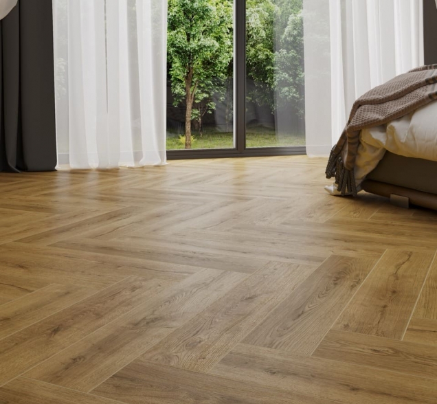 SPC ламинат Cronafloor Herringbone 2.0 Дуб Анже H016