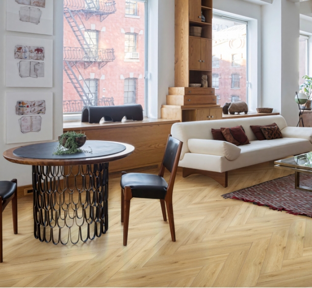 SPC ламинат Cronafloor Herringbone 2.0 Дуб Кан H011